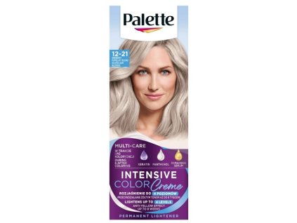 Palette barva na vlasy Intensive Color 12-21 stříbřitě popelavě plavý 50 ml