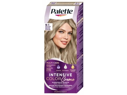 Palette barva na vlasy Intensive Color 9-1 zvlášť ledový světle plavý 50 ml