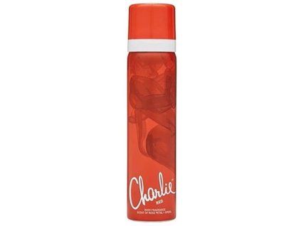 charlie body spray 75ml red