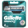 Gillette Mach3 náhradní břity 4ks