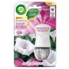 Airwick elektrik strojek + náhradní náplň Smooth Satin & Moon Lily 19 ml