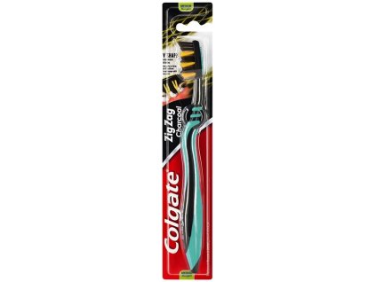 Colgate Toothbrush Zig Zag Charcoal Medium