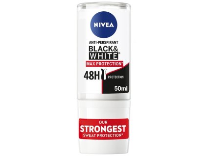 65942 nivea roll on black white max protection 50 ml