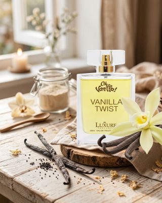 Sladká, hřejivá a naprosto návyková! 🍦✨ Vůně Luxure Vanilla Twist Woman (100 ml) tě zahalí do neodolatelného závoje...