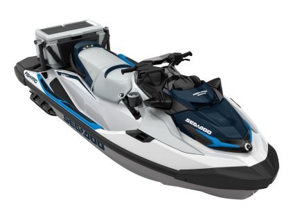 Sea Doo Fish Pro Sport 170 HP 3 Up iBR iDF White : Gulfstream Blue