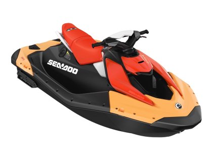 Sea Doo Spark 60 HP For 2 iBR Sunrise Orange : Dragon Red