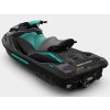 2026 Sea Doo GTR 230 iBR Eclipse Black : Reef Blue back OP.HR