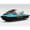 2026 Sea Doo GTI SE 170 + iDF, iBR Teal Blue : Manta Green left side OP.HR