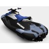 2026 Sea Doo Spark for 2 90 hp + Convenience package with iBR Vapor Blue : Dazzling Blue back OP.HR