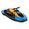 Sea Doo Spark Trixx 90 HP 1 Up iBR Gulfstream Blue : Orange Crush