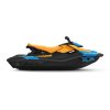 Sea Doo Spark Trixx 90 HP 3 Up iBR Gulfstream Blue : Orange Crush side