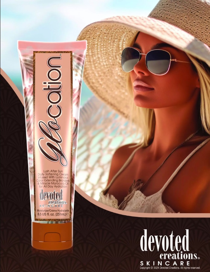 Devoted Creations Glocation hydratační krém s bronzerem