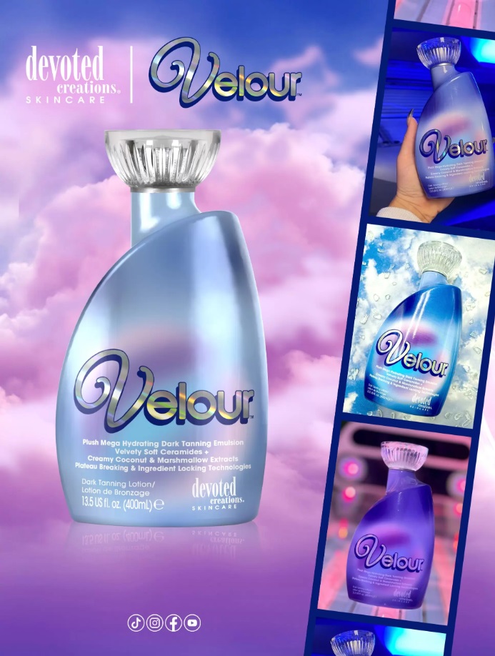 opalovaci kosmetika Devoted Creations Velour