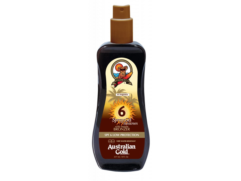 Australian Gold SPF 6 Spray Gel Bronzer 237ml