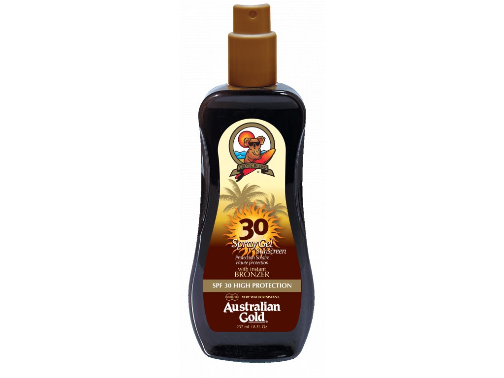 Australian Gold SPF 30 Spray Gel Bronzer 237ml