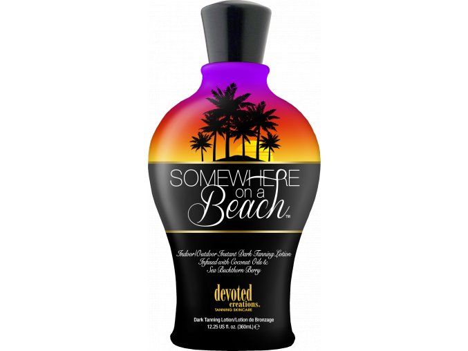 devoted creations somewhere on a beach 360ml