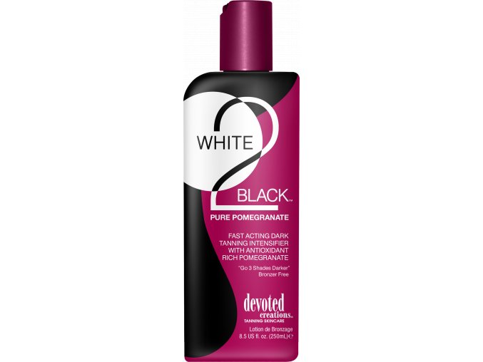 devoted creations white 2 black pure pomegranate 260ml