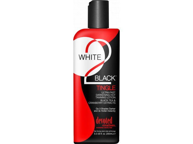 devoted creations white 2 black tingle 260ml