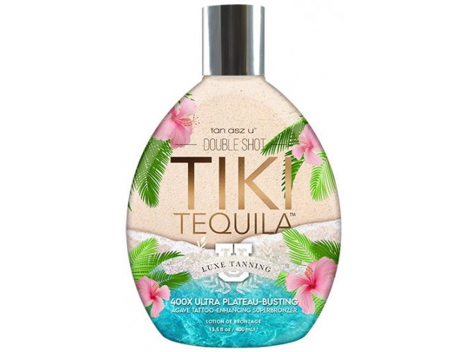 Tan ASZ U Double Shot Tiki Tequila 400X Bronzer 400ml