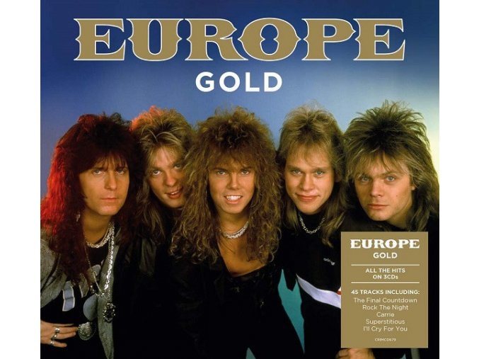 EUROPE GOLD GREATEST HITS 3CD