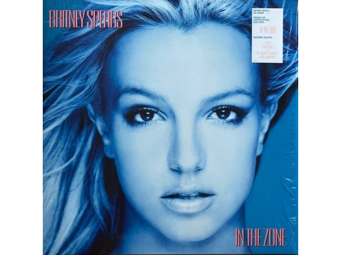 BRITNEY SPEARS IN THE ZONE BLUE VINYL LP