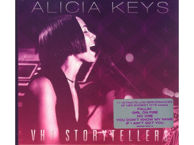 ALICIA KEYS VH1 STORYTELLERS CD DVD