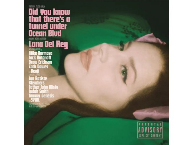 LANA DEL REY DID YOU KNOW THAT THERE'S A TUNNEL UNDER OCEAN BLVD GREEN CD