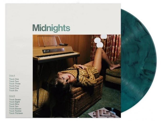 TAYLOR SWIFT MIDNIGHTS (JADE GREEN) VINYL LP
