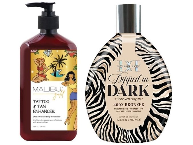 Tan Incorporated Double Dark Dipped in Dark 400X Bronzer 400ml + hydratační krém Malibu Tan 530ml