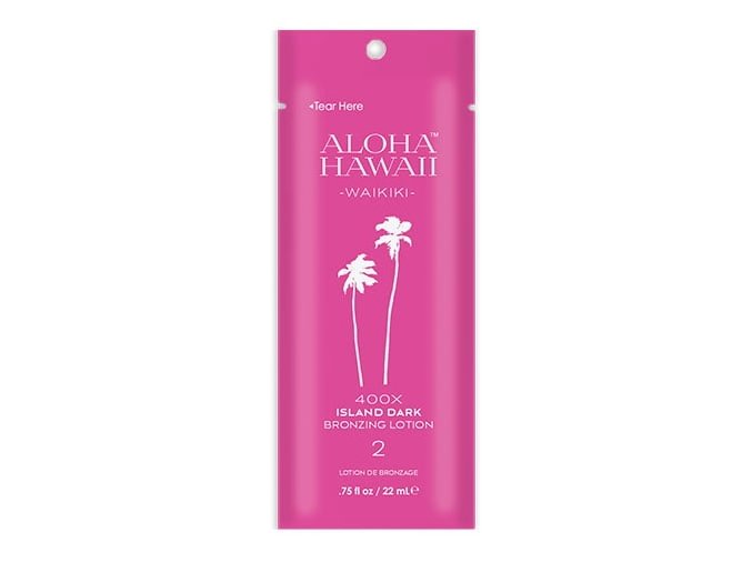 Tan Incorporated Aloha Hawaii Waikiki 400X Island Dark Bronzer opalovací krém s bronzerem 22ml