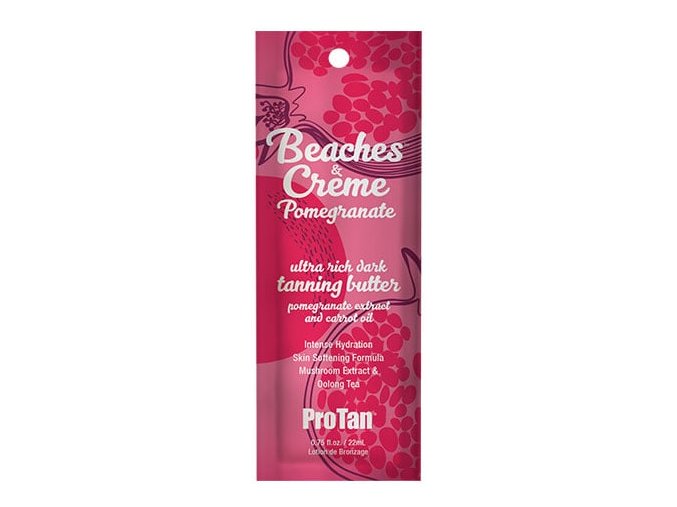 Pro Tan Beaches and Creme Pomergranate Tanning Butter 22ml