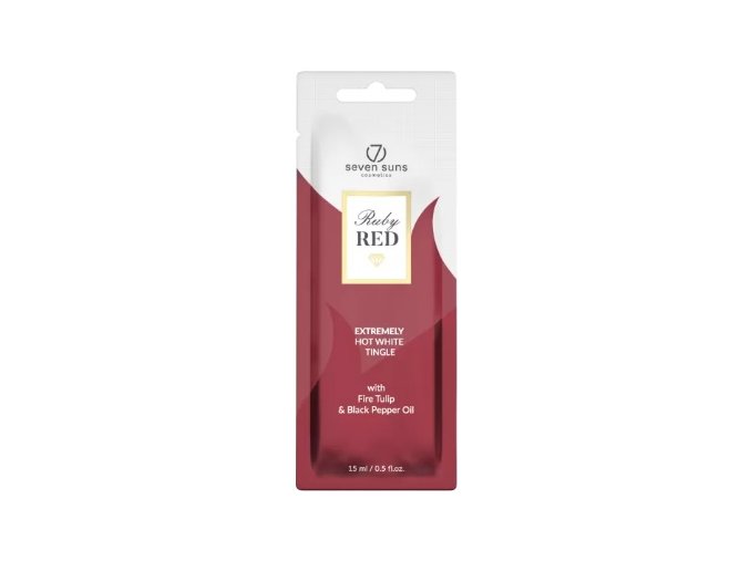 Seven Suns Cosmetics Ruby Red Extremely Hot White Tingle 15ml