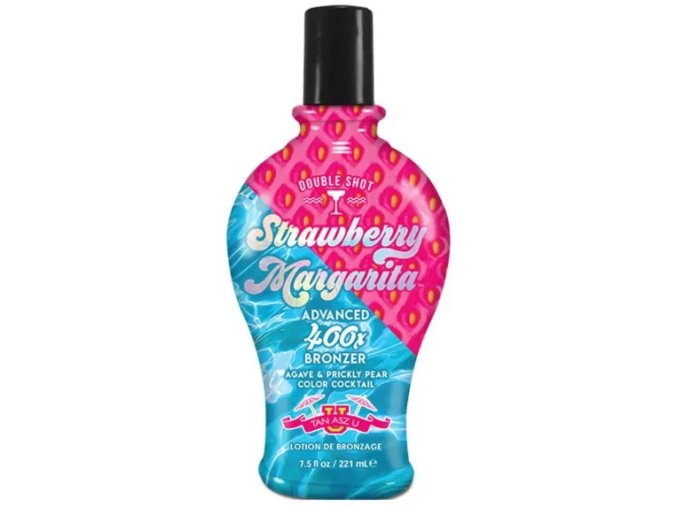Tan ASZ U Double Shot Strawberry Margarita 400X Bronzer 221ml