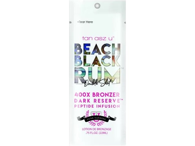 Tan Asz U Beach Black Rum 22ml
