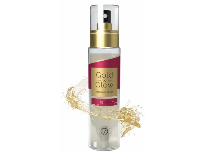 Seven Suns Gold & Glow Tingle Dry Tanning Oil 100ml