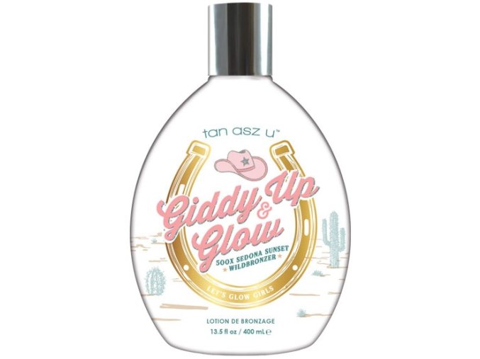 Tan Asz U Giddy Up & Glow 500X Bronzer 400ml