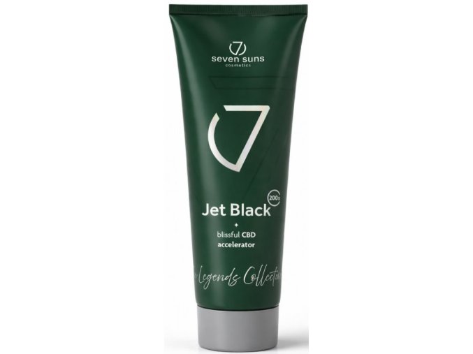 seven suns jet black blissful cbd accelerator 250ml