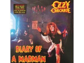 OZZY OSBOURNE DIARY OF A MADMAN COLORED VINYL LP