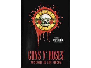 GUNS N'ROSES WELCOME TO THE VIDEOS DVD