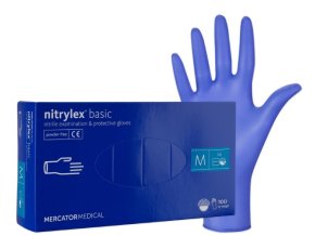 Nitrylex nitrilové rukavice 100 kusů. Velikost M