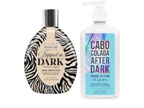 Tan Incorporated Double Dark Dipped in Dark 400X Bronzer 400ml + Cabo Colada After Tan 530ml