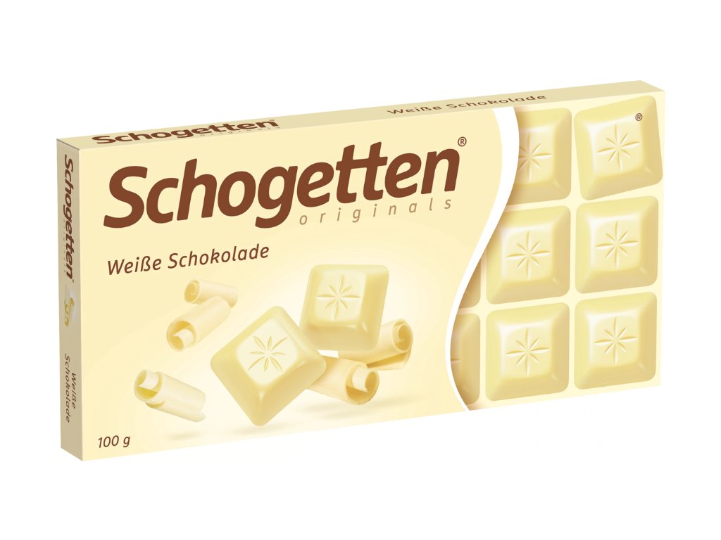 Schogetten 100g bílá čokoláda