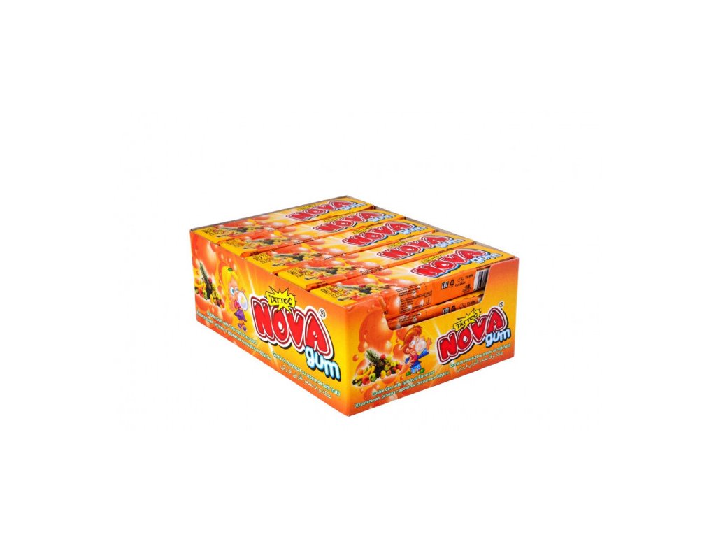 Nova Gum Tutti Fruity 18gx20
