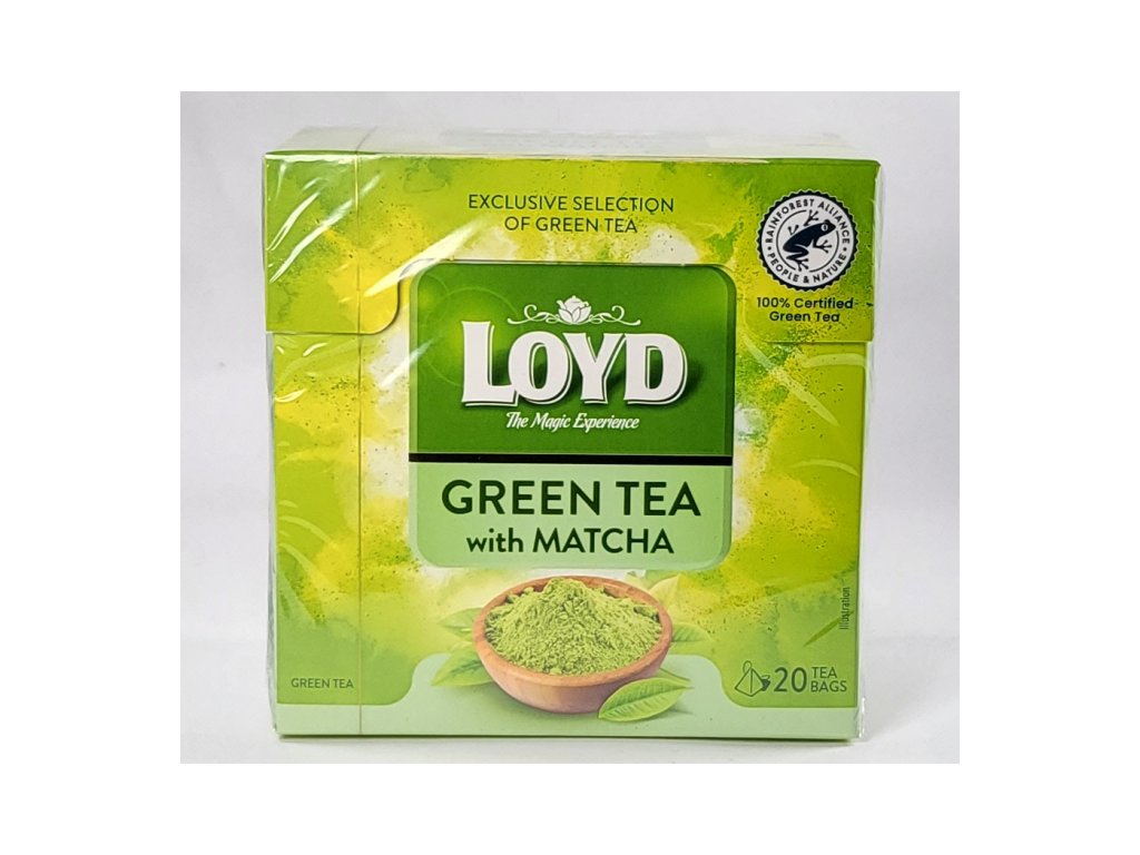Loyd Pyramida Zeleného čaje s Japonským zeleným čajem Matcha 30g