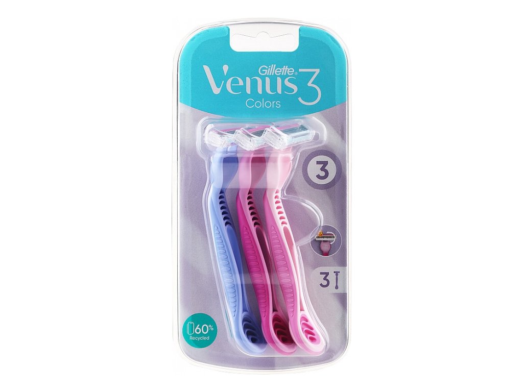 Gillette Venus3 Colors