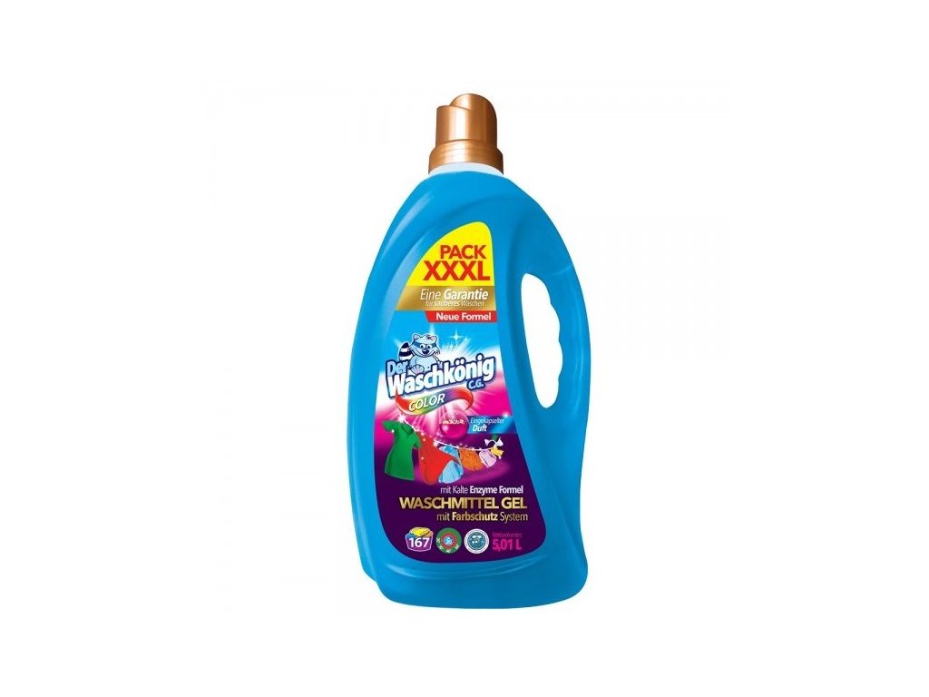 WaschKönig gel 5,01L Color 167 praní