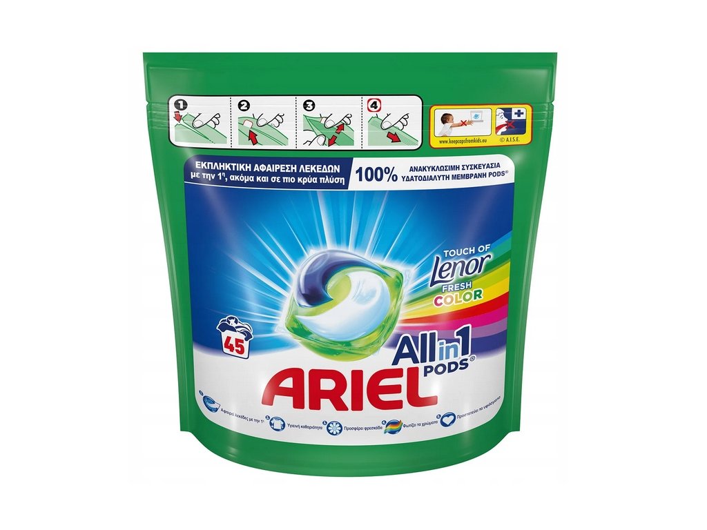 Ariel kapsle 45ks Color Lenor of Fresh