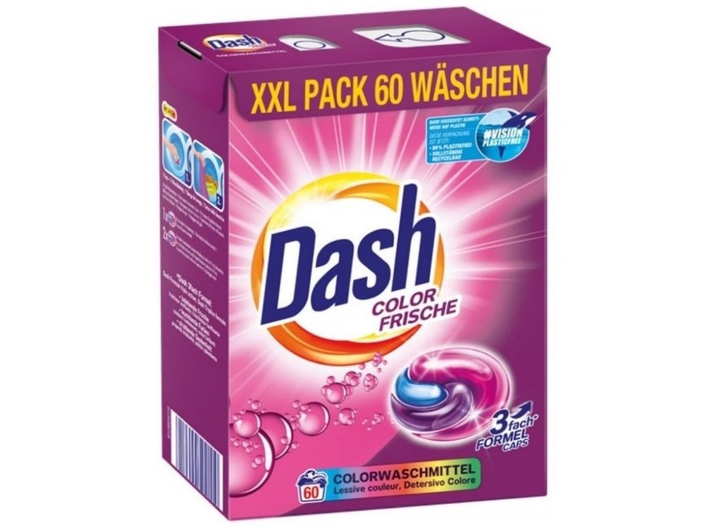 Dash 3fach Formel Caps 60ks Color Friche kapsle na praní