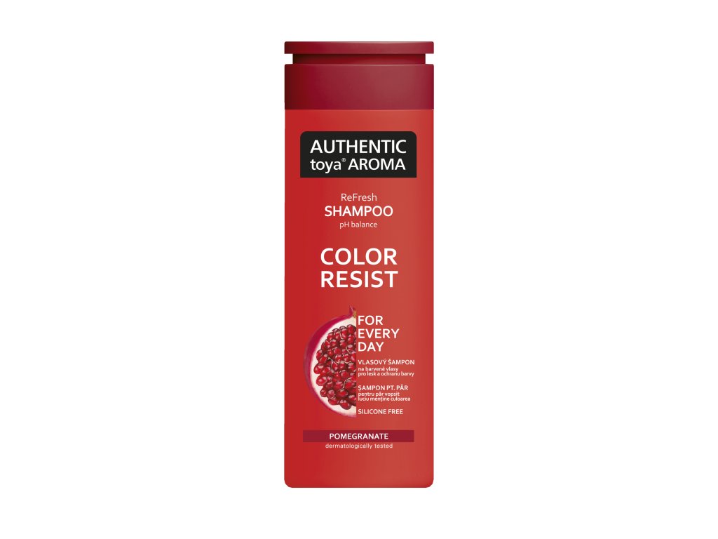 AUTHENTIC toya AROMA vlasový šampon 400 ml Color Resist