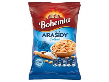 Bohemia Arašídy solené 100g